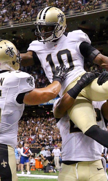 Saints' Cooks dominates early, Patriots rally for win